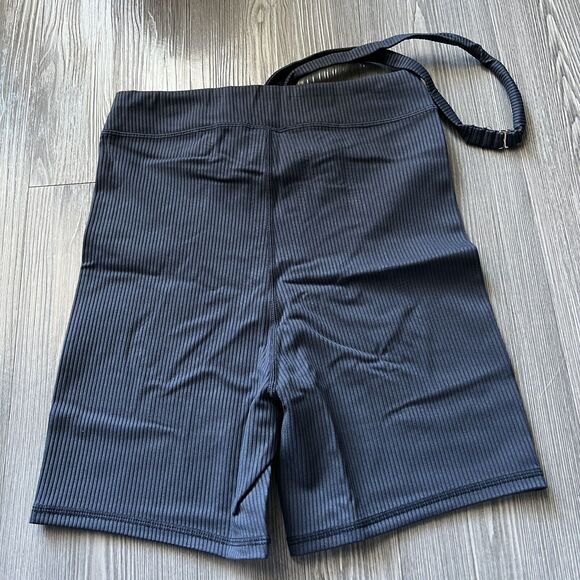 For Love And Lemons Chloe Shorts Womens Small Athletic Midnight Blue - Picture 4 of 7